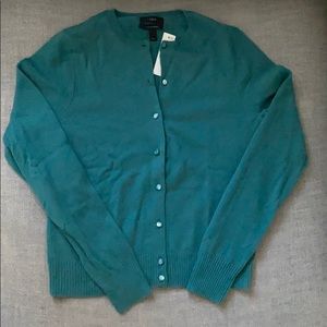 J. Crew cashmere cardigan - size medium